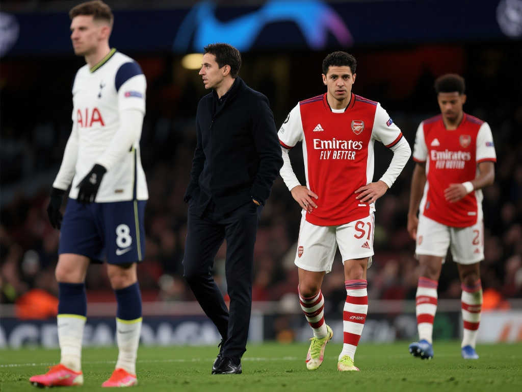 1-2惨败！阿森纳锁定1责任人：表现垫底，5年执教英超+欧冠皆空